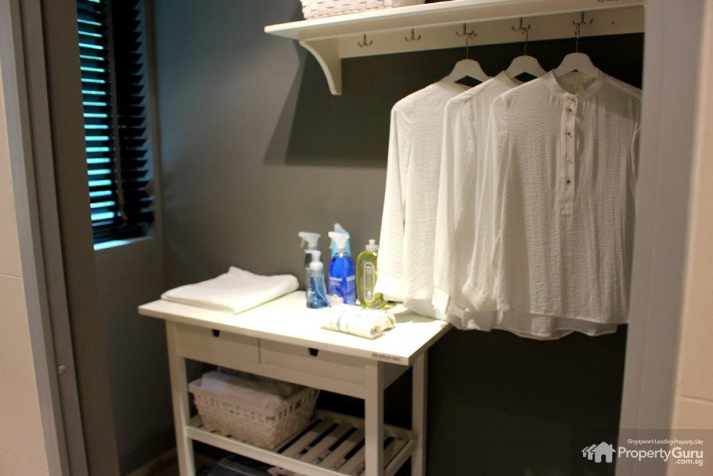 utility room, quarters