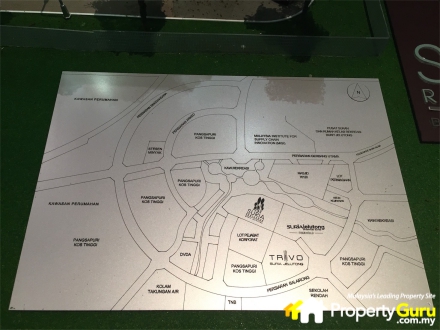 002 Suria Residences Map