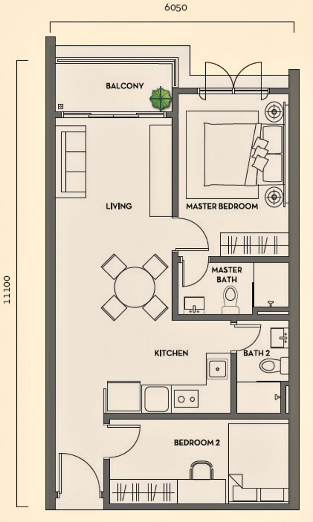 010 Residency V - Layout Type E