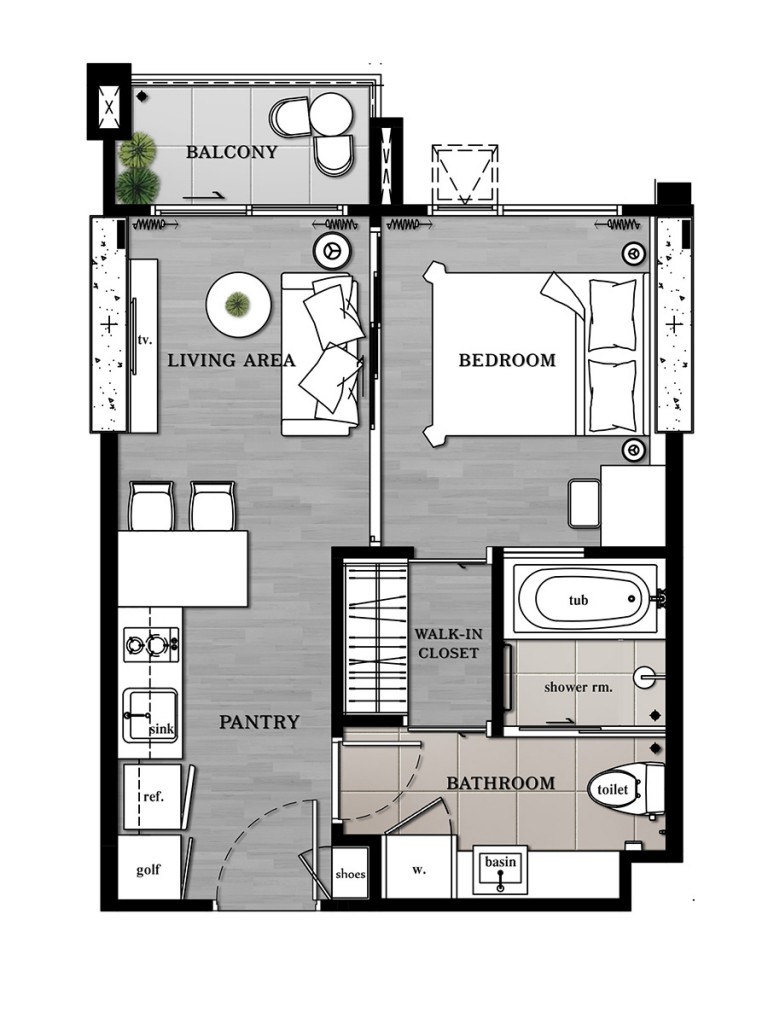 12_2B Deluxe 33.50-34.90 Sq.m.
