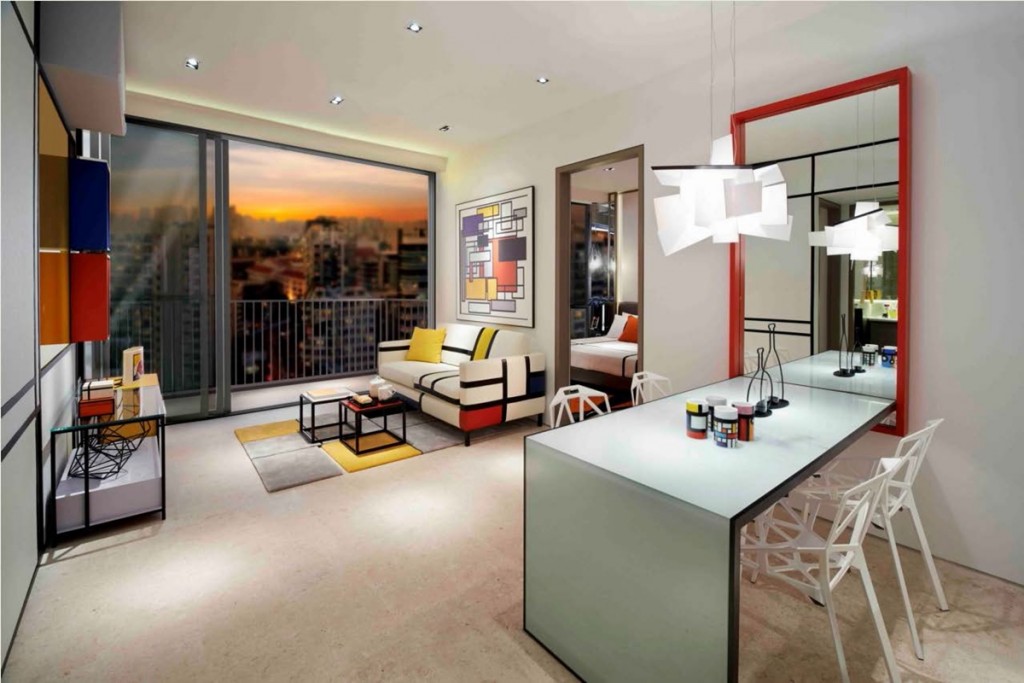 2-bedroom suite Venue Residences sales kit