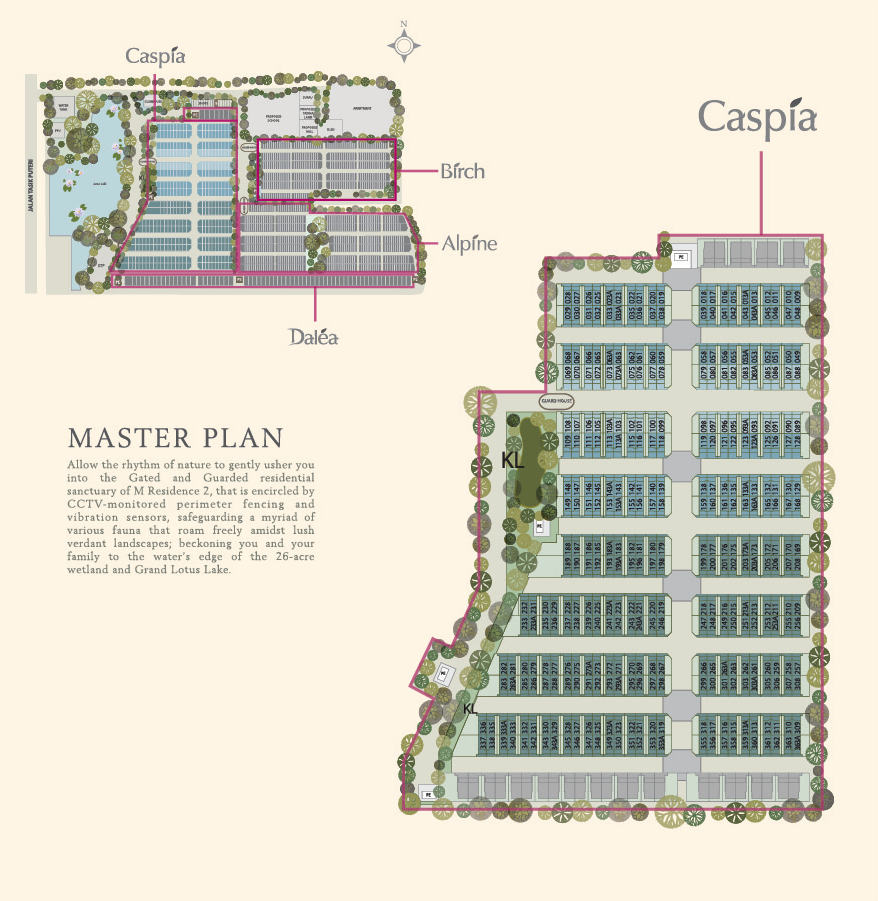2. Caspia plan