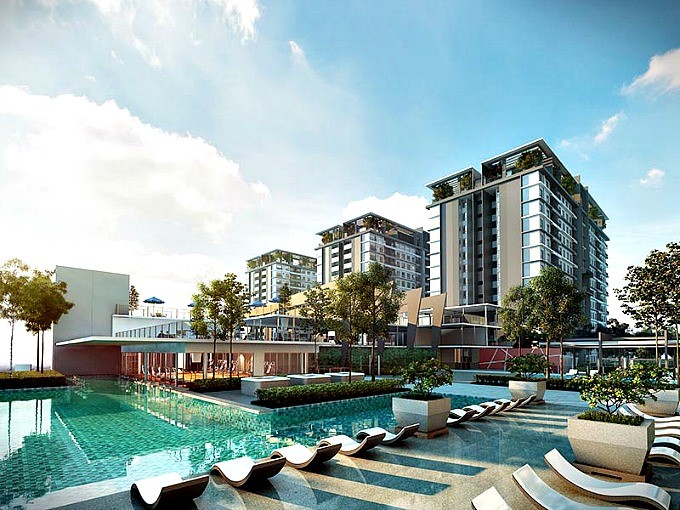 27 - BSP21 Clubhouse View And Swimming Pool