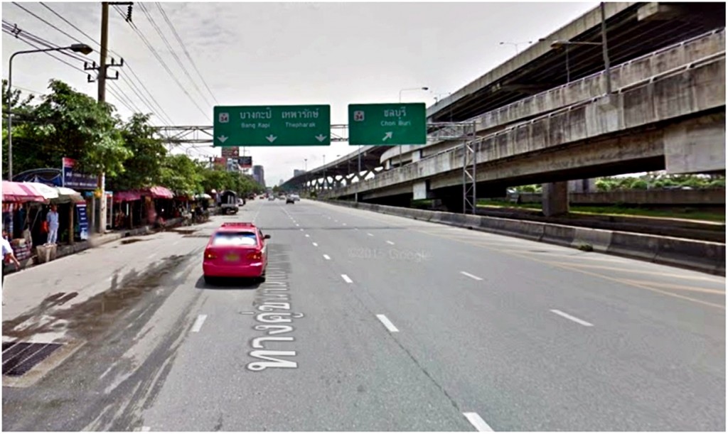 ถนนบางนา-ตราด มุ่งไปชลบุรี