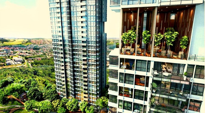 Asroria Ampang sky lounge opening for Location