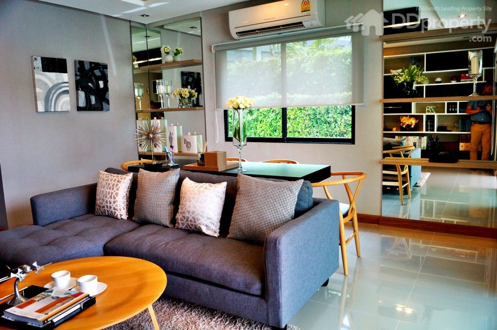 มุมมองภายในห้องรับแขก