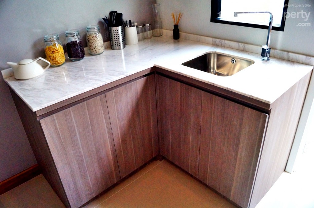 พื้นที่ห้องครัวของบ้านตัวอย่าง