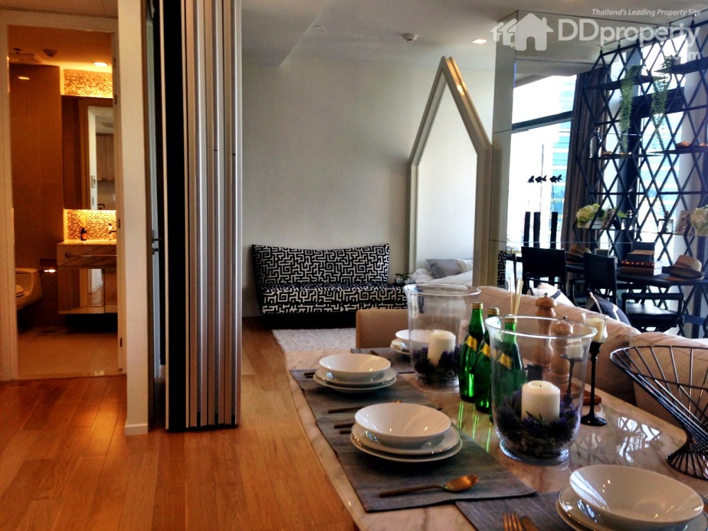 มุมมองของอีกหนึงห้องนอนที่ไม่มี Partition Wall กั้น