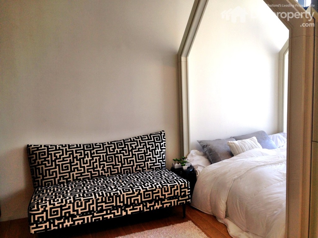 ห้องนอนเล็กเน้นการดีไซน์ให้เข้ามุมเพื่อความสะดวกในการปรับเปลี่ยน