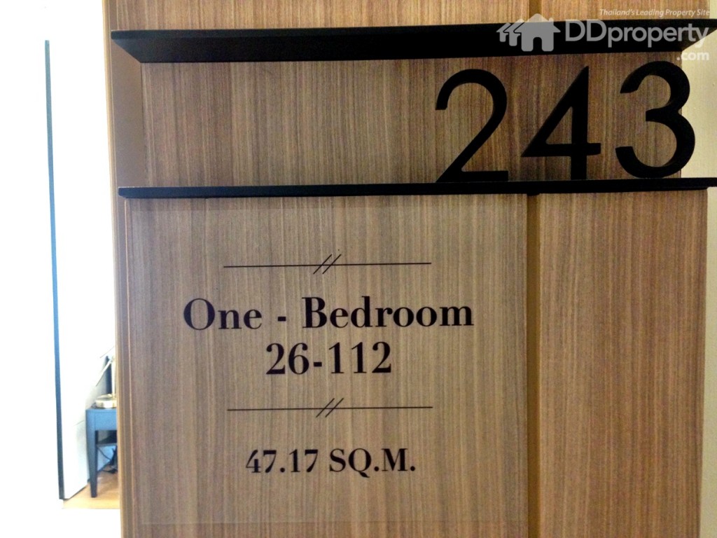 ห้องตัวอย่างแบบ 1 ห้องนอน