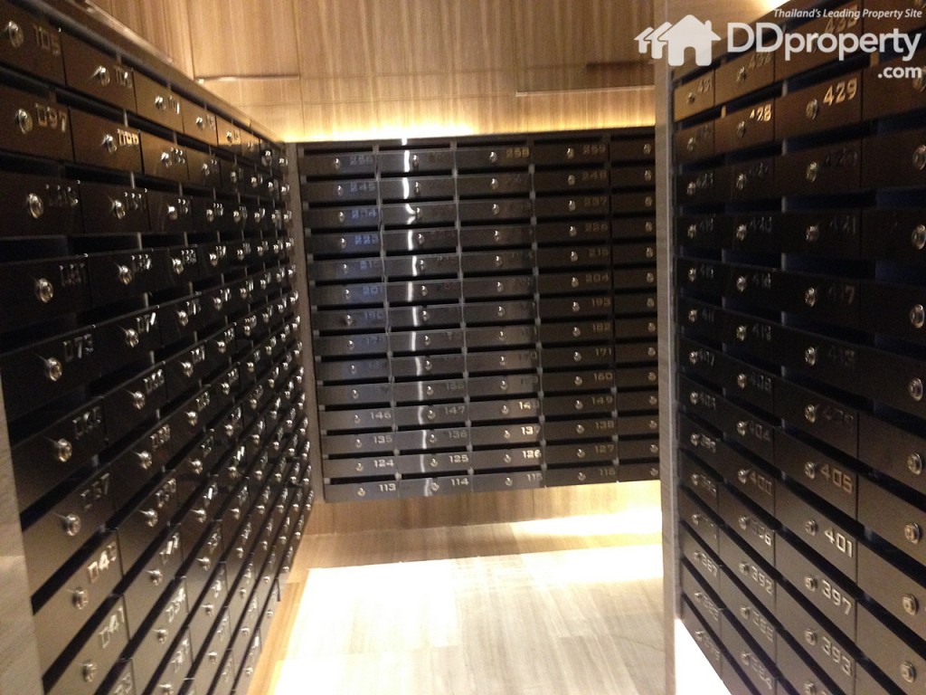 A locker room provided at 5th floor