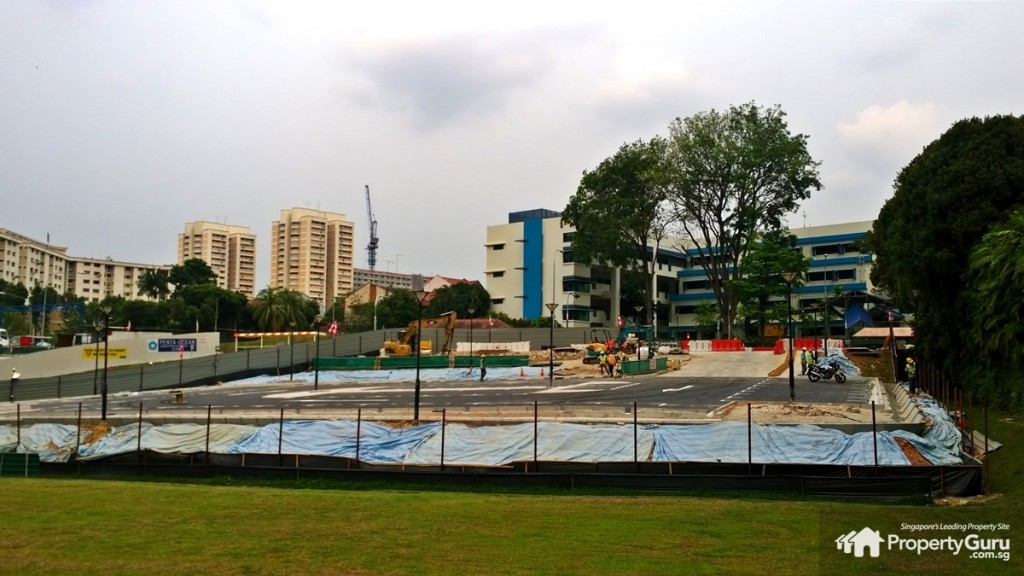 Future Bright Hill MRT Station and Ai Tong Primary School