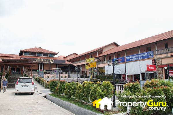 The Duta Palms Resort which has been converted into a food court that serves as a bright and clean hangout venue