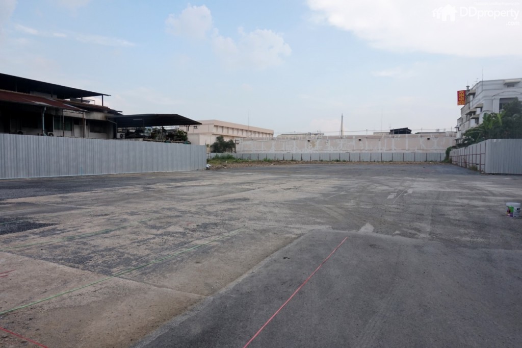 พื้นที่ขึ้นตัวโครงการ