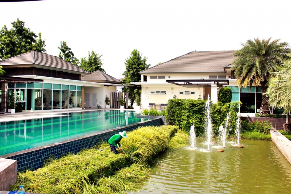 บรรยากาศคลับเฮาท์ของโครงการ