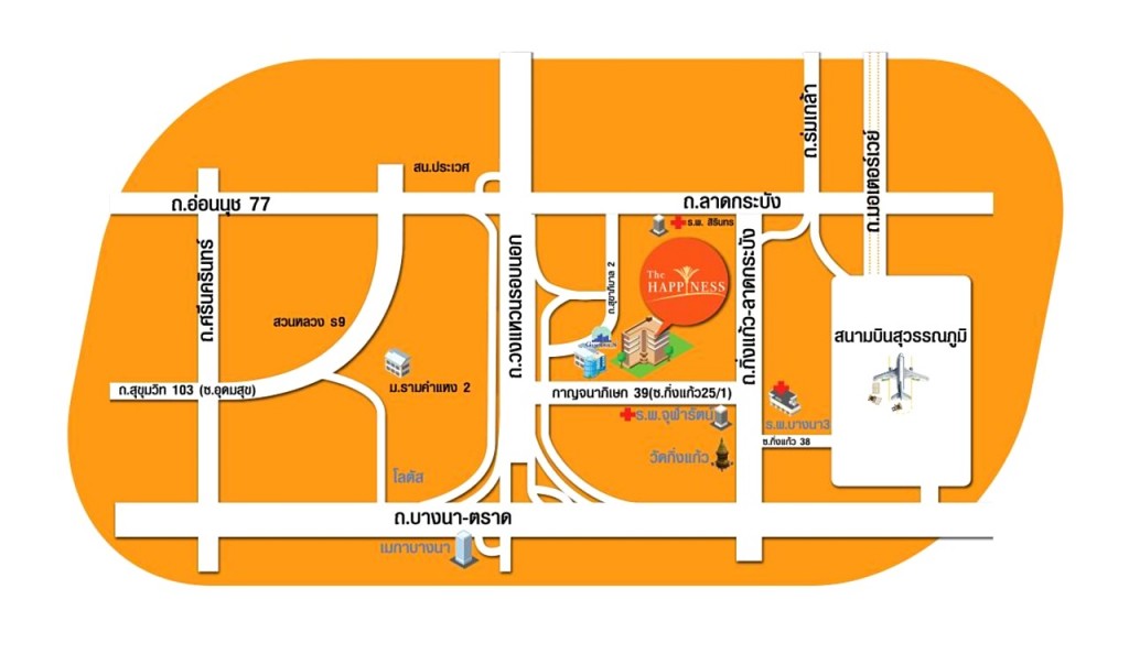 แผนที่โครงการ
