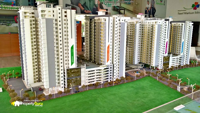 The Seasons007 Four Towers Model