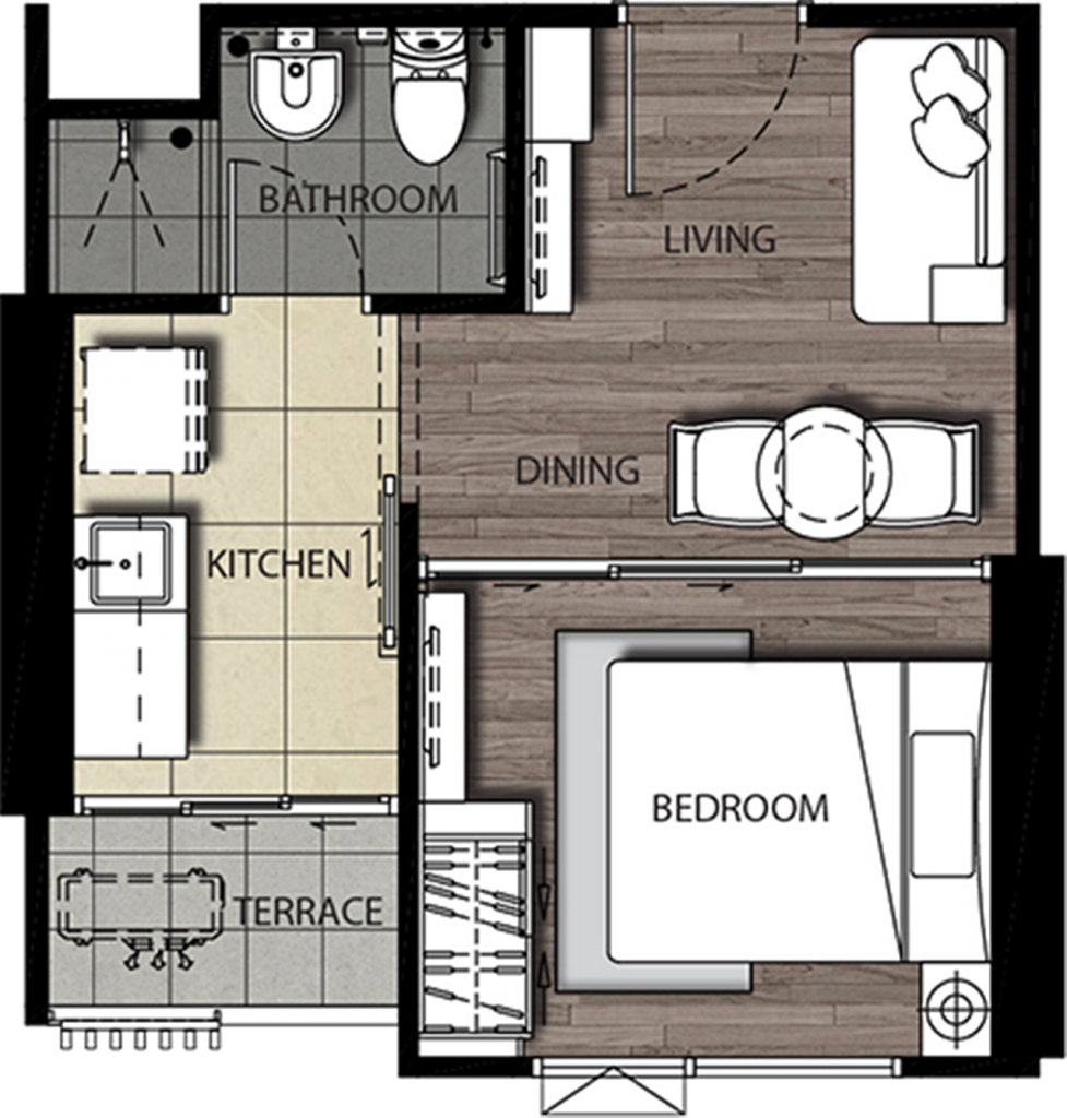 The Stage Taopoon30 A1L 26sqm-022
