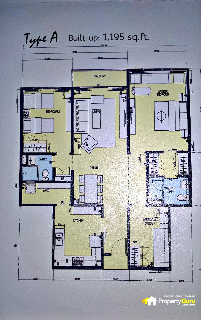 TheSeasons014 Floor plan Type A Showroom