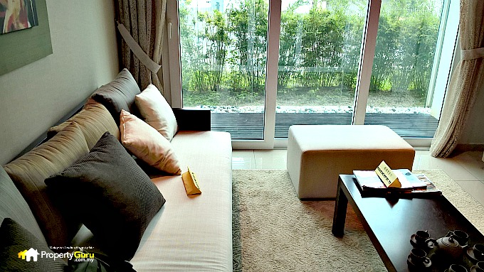 TheSeasons023 Type A Living Room overlooking Balcony