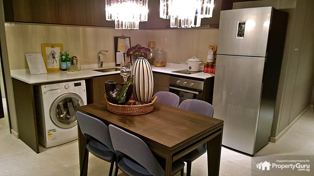 2-bedroom open kitchen