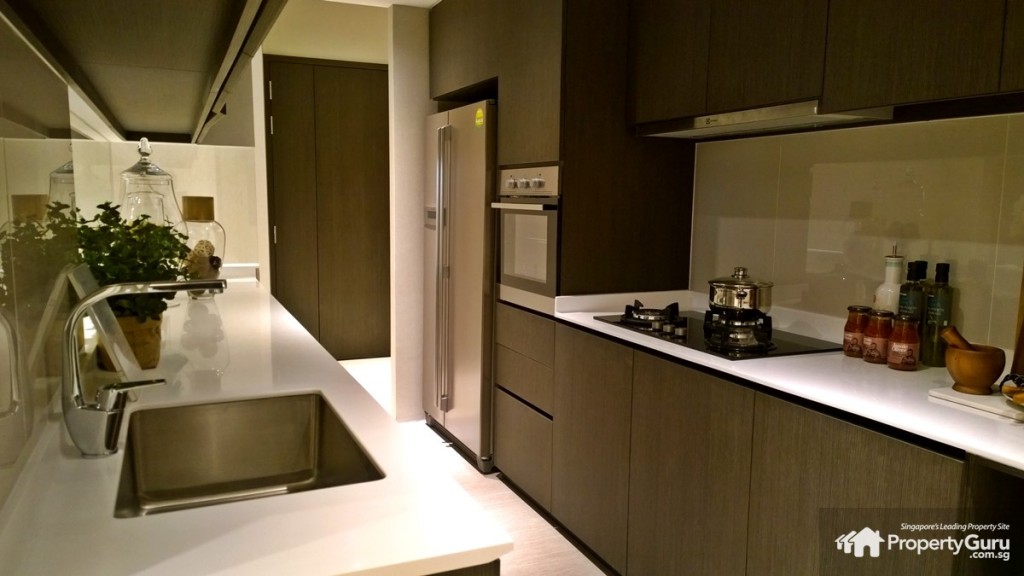 3-bedroom premium kitchen and main entrance