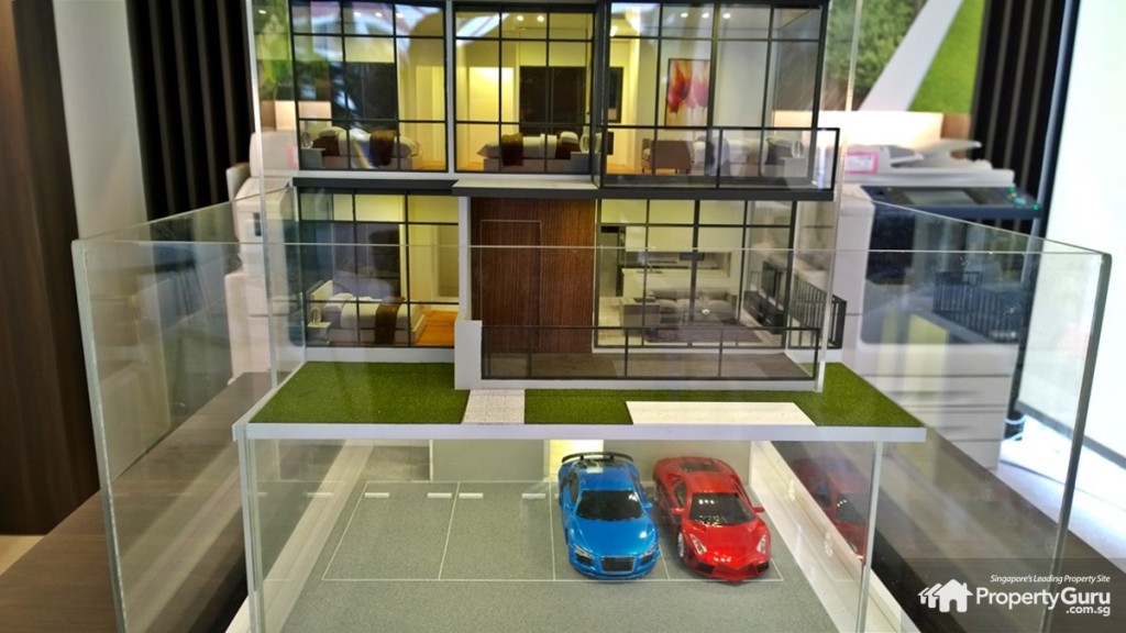 Strata landed house 3D model