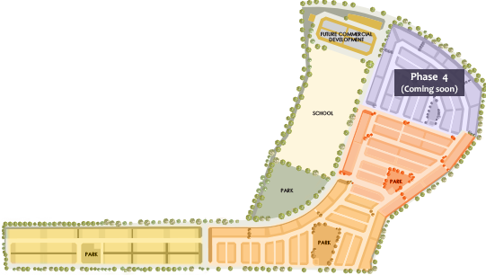 The individual site plan of Acacia Park@ Bandar Tasik Puteri
