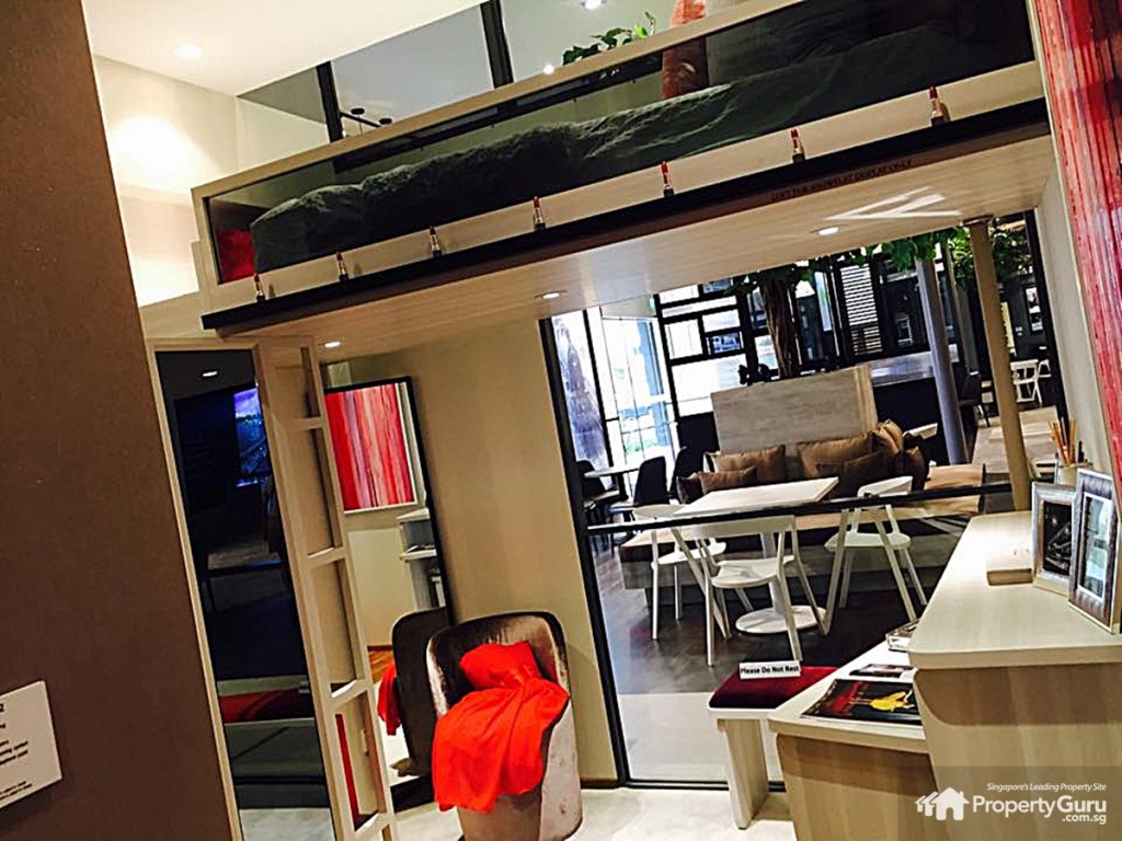 three bedroom, 3 room, north park residences, study loft