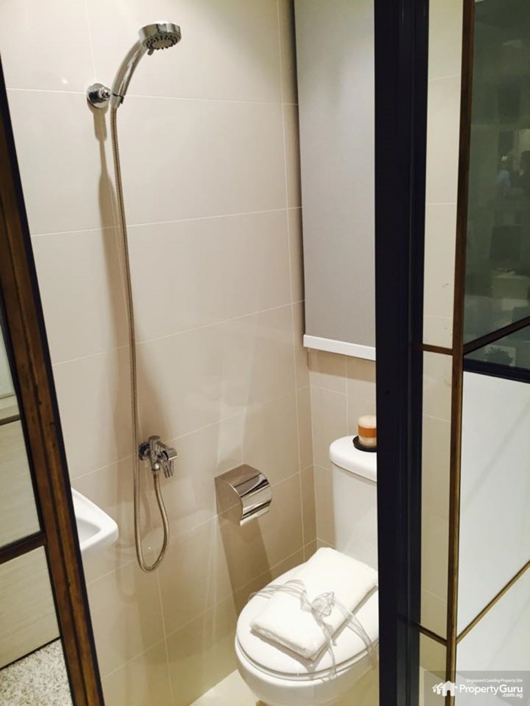 north park residences, water closet, powder, study, universal, three bedroom, 3 room