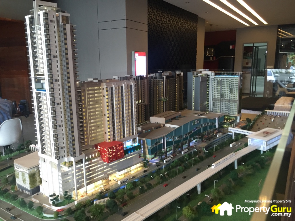 007 Cube @ One South - Scale Model