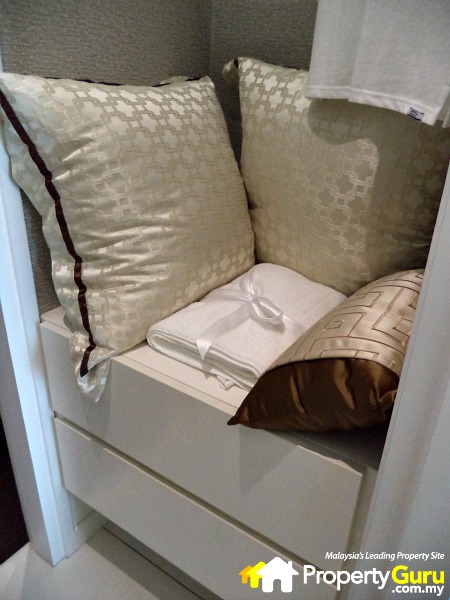 Before heading into the master bedroom, there is this extra storage space suitable enough to be either a closet or wardrobe