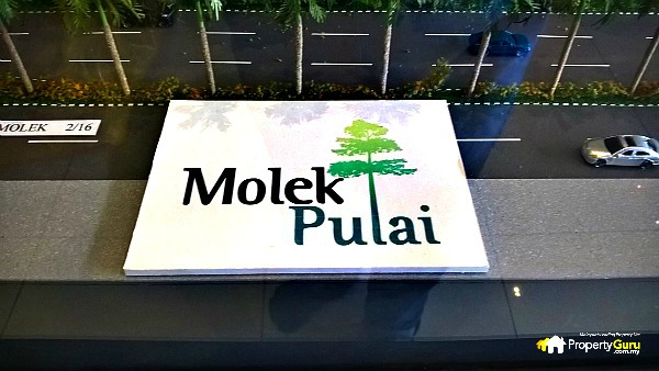 Molek Pulai 004 Signage Under Model