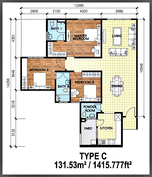 Molek Pulai 023 typeC Molek Pulai