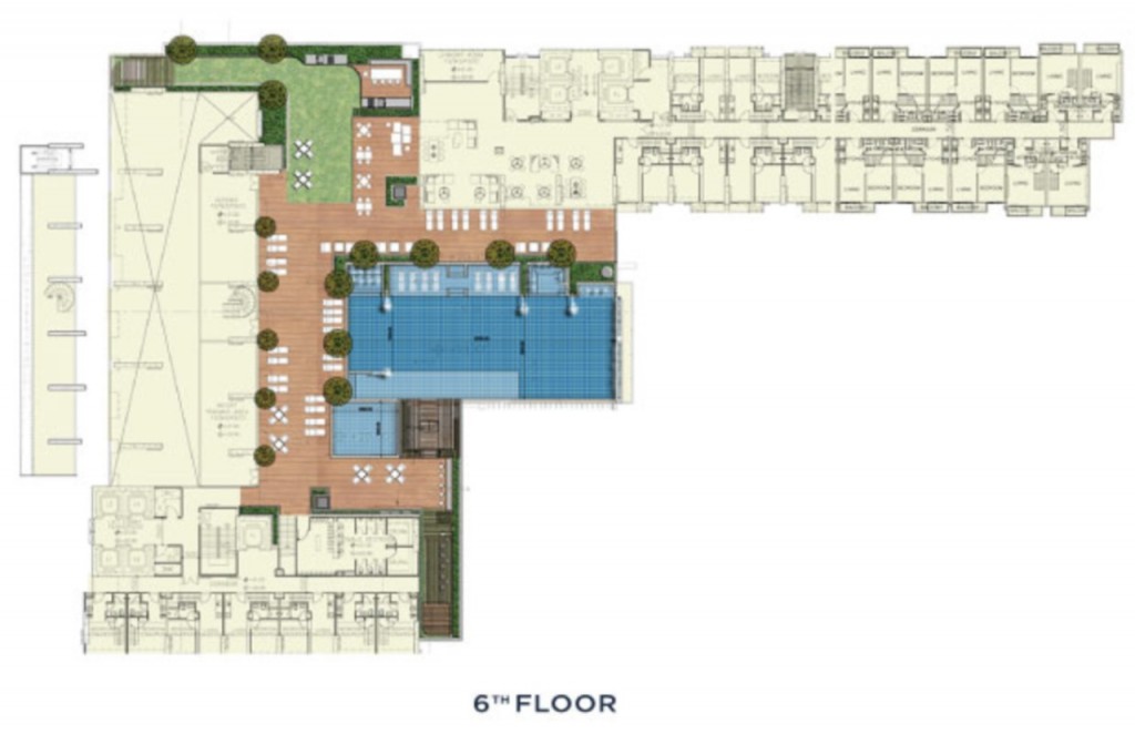 Floor Plan ชั้น 6