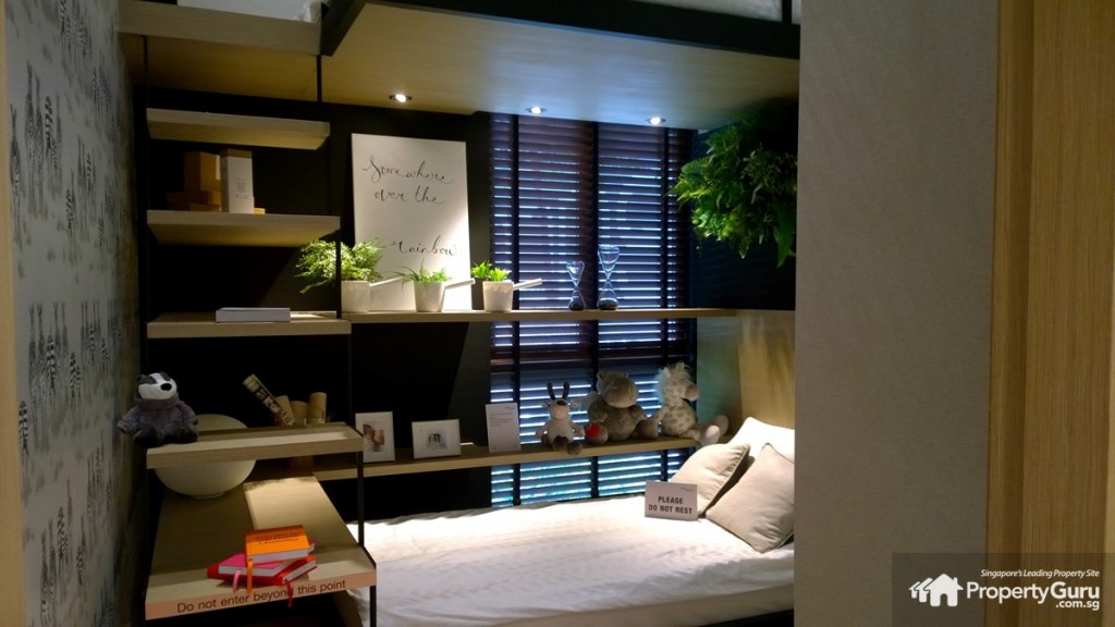 Common bedroom with bunk bed