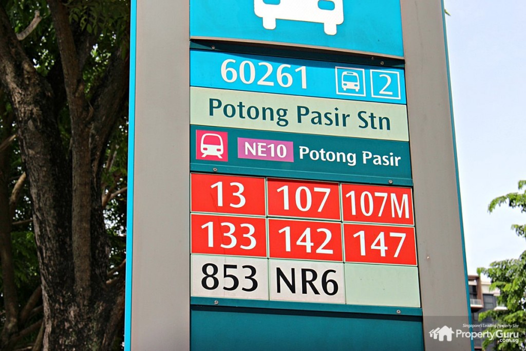 transport, bus, nearest, nearby, convenience, potong pasir
