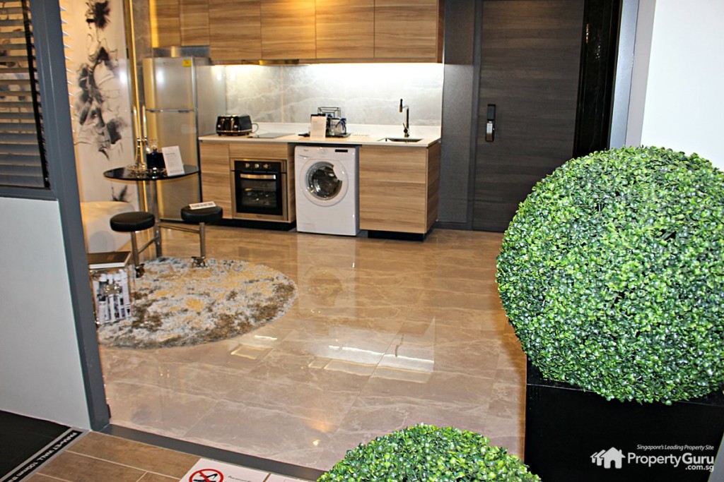 one bedroom plus study, layout, unit, living room, hall