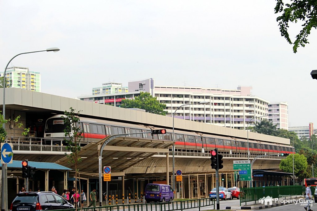 transport, ang mo kio, nearest, train