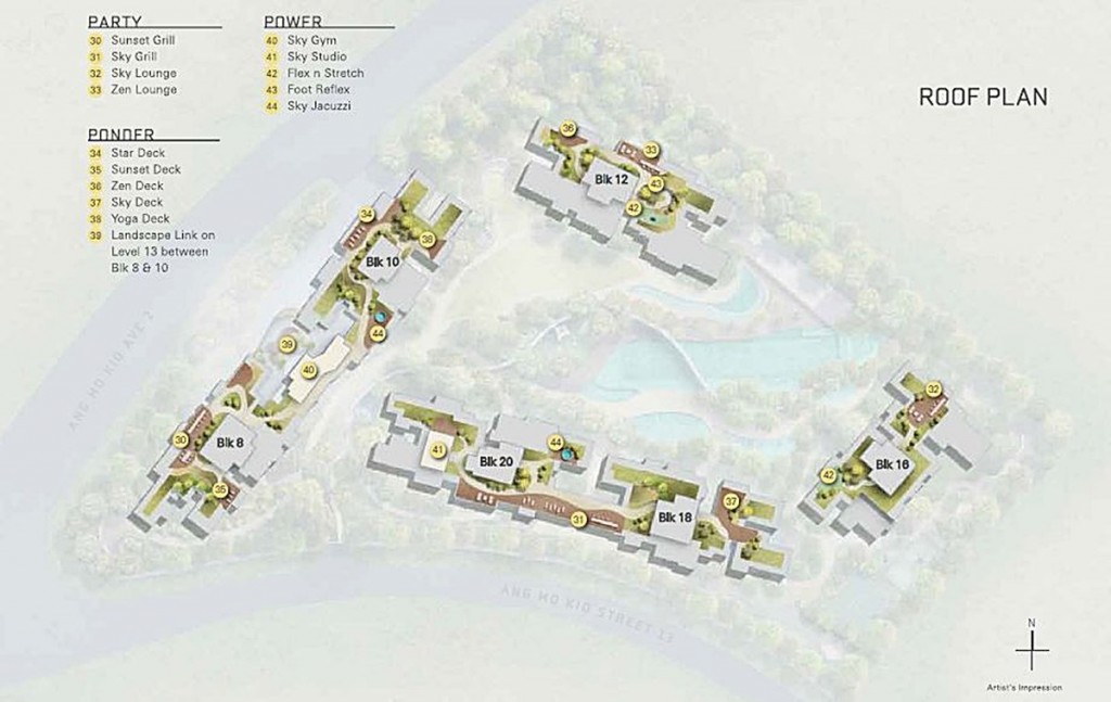 facilities, amenities, condo, features, ang mo kio