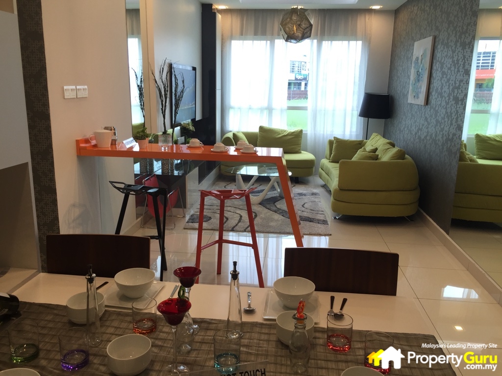 004 The Lead Residences - Smallest Unit Living Room