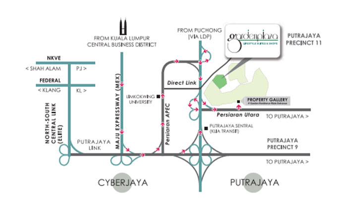 004GPlaza- Area Map