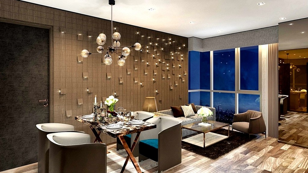 7.1 Whizdom Station Ratchada-Thapra7_Whizdom Station Ratchada-Thapra_Living Room_Two Bedroom-007