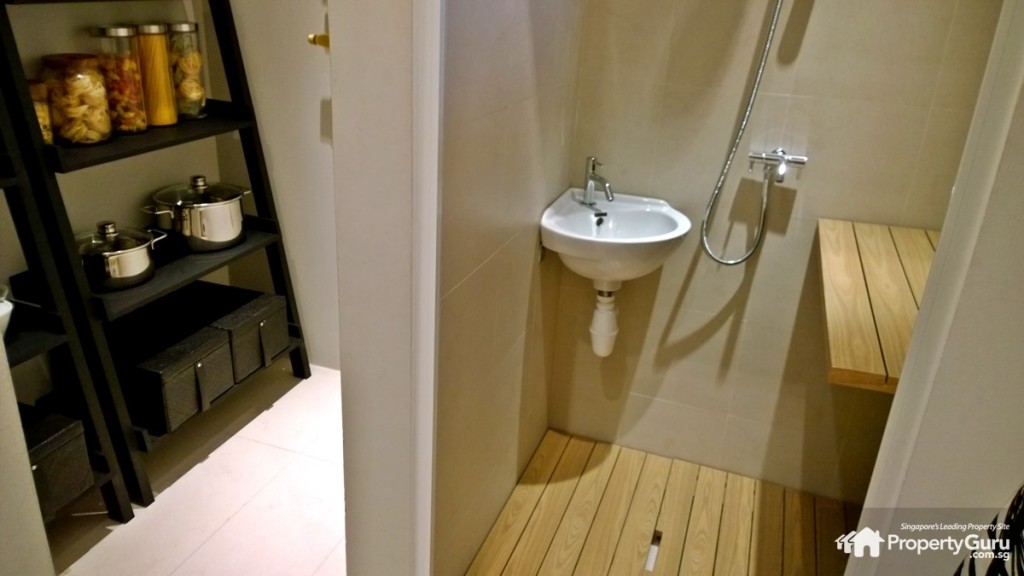 Alex Residences 3BR pantry and washing area