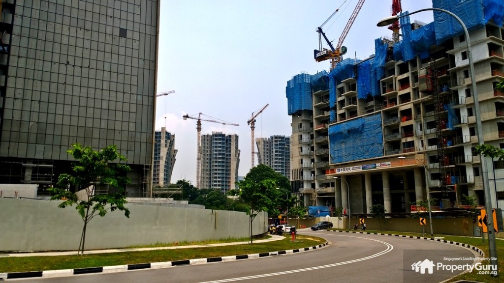 Construction of Alex Residences