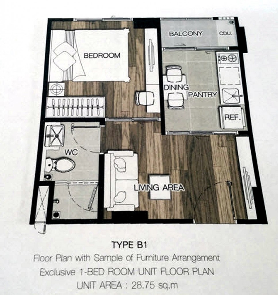 Bangkok Feliz Unit planB1-002