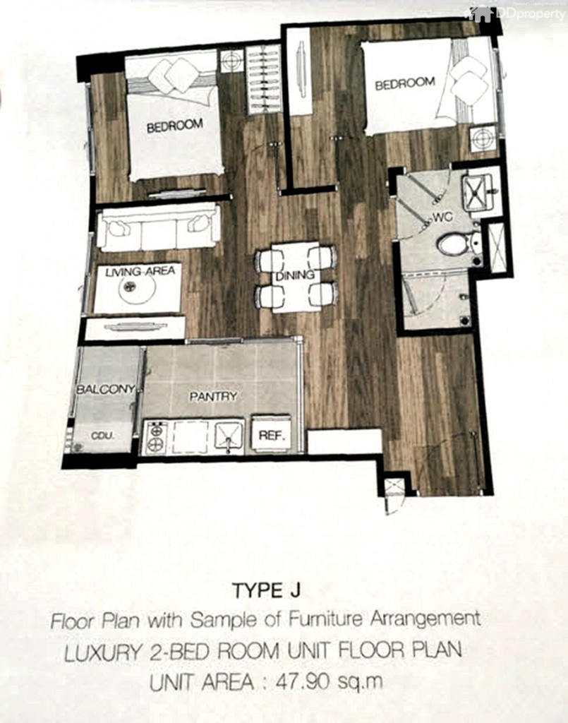 Bangkok Feliz Unit planJ-011