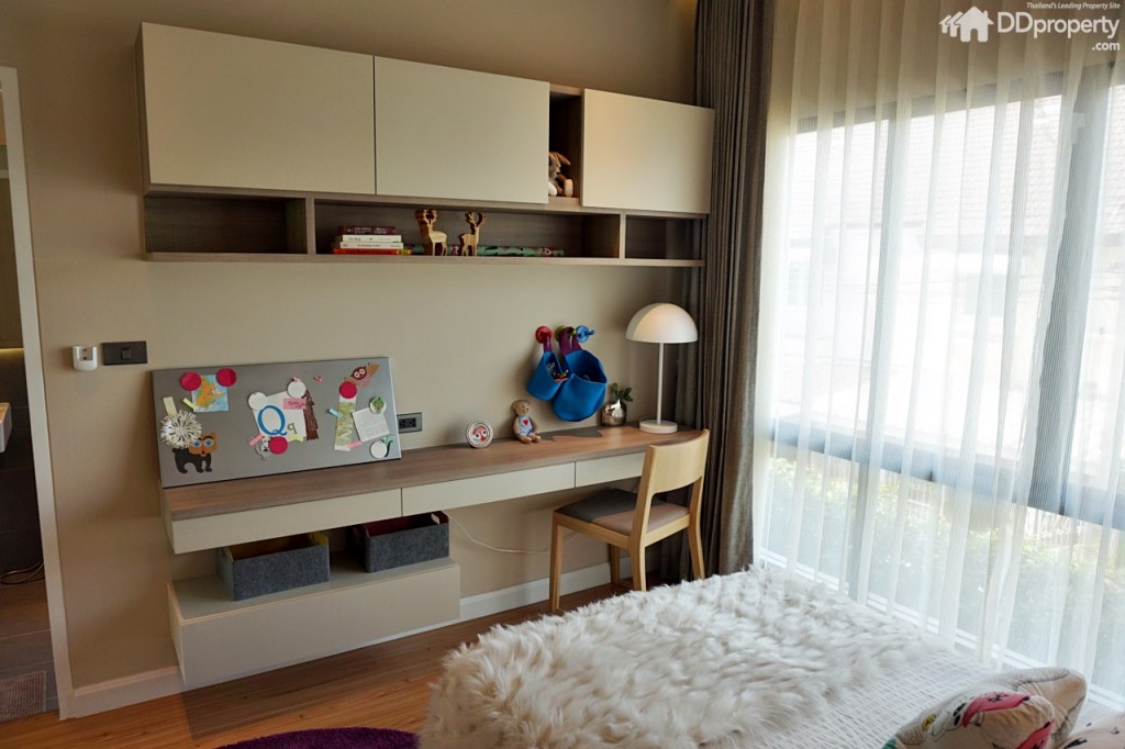 งาน built-in โซนอ่านหนังสือโครงการไม่ได้แถม