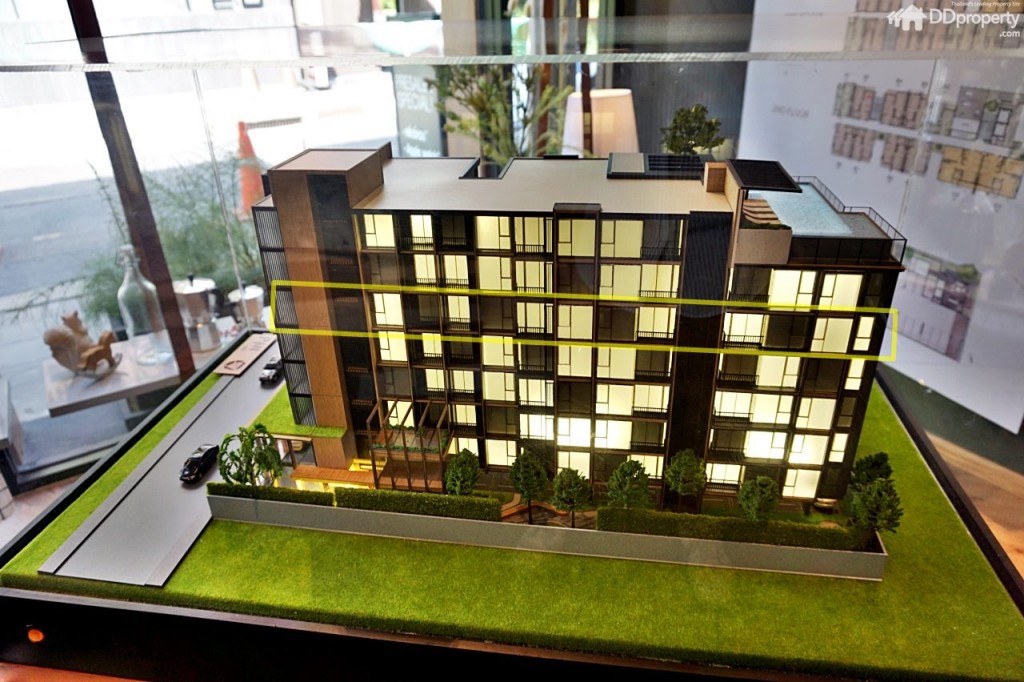 ในแต่ละยูนิตจะถูกออกแบบให้มีเลเยอร์ที่เหลื่อมล้ำกันเพื่อสร้างรูปแบบ Corner Units