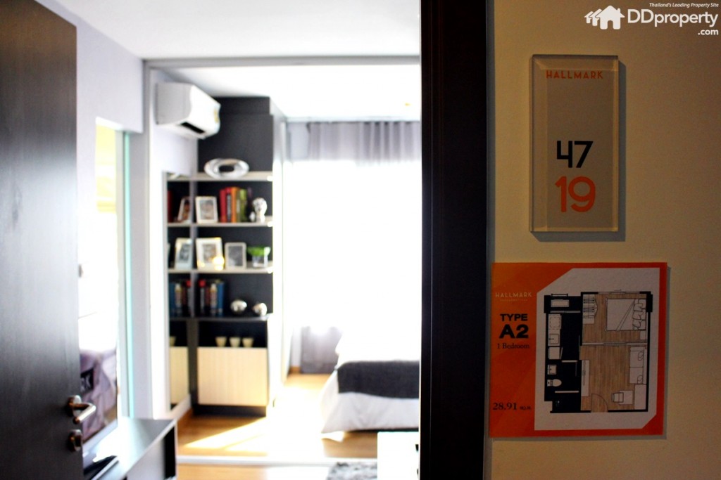 ห้องตัวอย่าง Type A2 1 ห้องนอน 28. 91 ตร.ม.
